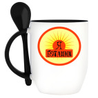 Кружка с ложкой