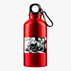 Металлическая бутылка 400 мл UV-DTF