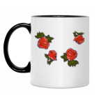 Кружка двухцветная