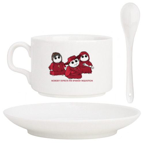 Кофейный набор с принтом Monty Python