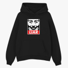 Толстовка худи оверсайз