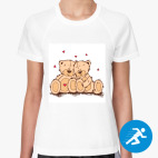 Женская спортивная футболка