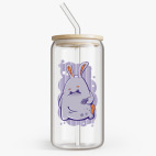 Банка с бамбуковой крышкой