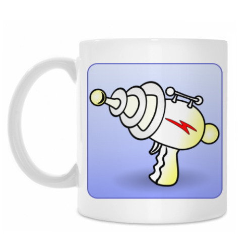 Кружка с принтом Raygun