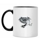 Кружка двухцветная