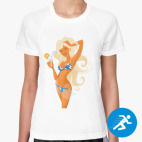 Женская спортивная футболка