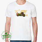 Мужская футболка органик