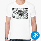 Мужская спортивная футболка