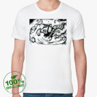 Мужская футболка органик