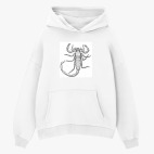 Толстовка худи оверсайз