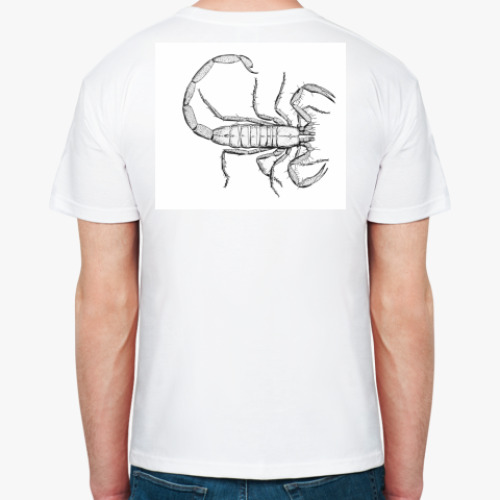 Футболка с принтом Скорпион