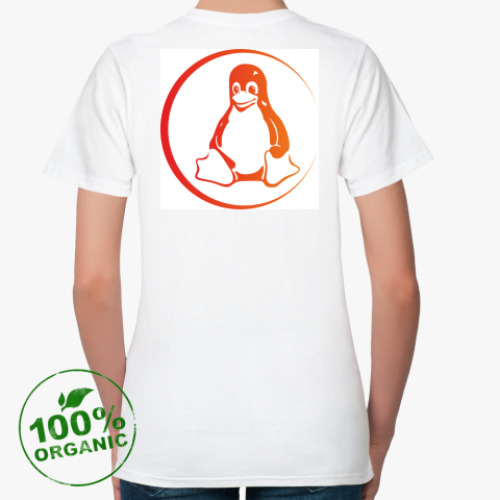 Женская футболка из органик-хлопка с принтом WINDOWS MUST DIE