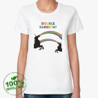 Женская футболка органик