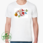 Мужская футболка органик