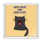 Keep calm and feed a cat