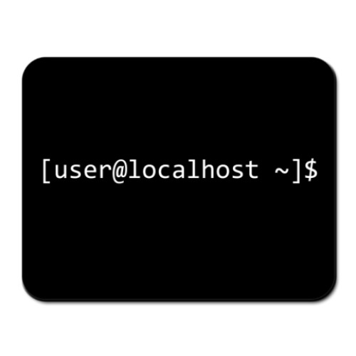 Коврик для мыши с принтом  'Линукс'