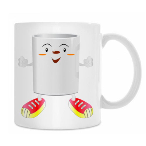 Кружка с принтом 'Super cup'