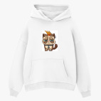 Толстовка худи оверсайз