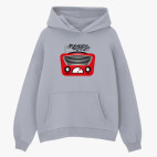 Толстовка худи оверсайз