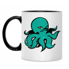 Кружка двухцветная