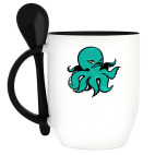 Кружка с ложкой