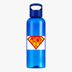 Прозрачная спортивная бутылка