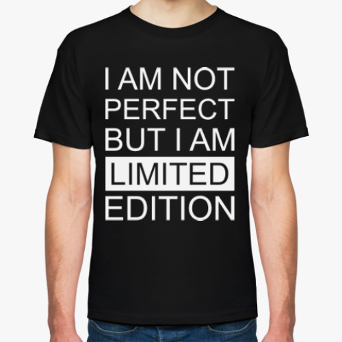 Футболка с принтом Limited Edition