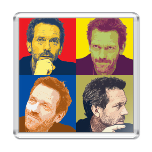 Магнит с принтом House PopArt