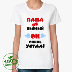 Женская футболка органик