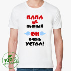 Мужская футболка органик