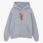 Толстовка худи оверсайз