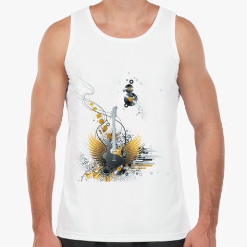 Майка с принтом Гитара