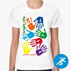 Женская спортивная футболка