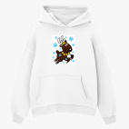 Толстовка худи оверсайз