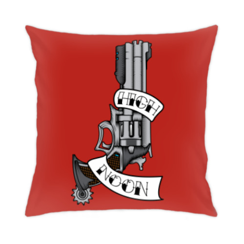 Подушка с принтом Overwatch McCree цитата