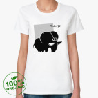 Женская футболка органик