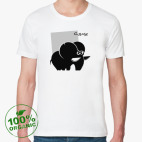 Мужская футболка органик