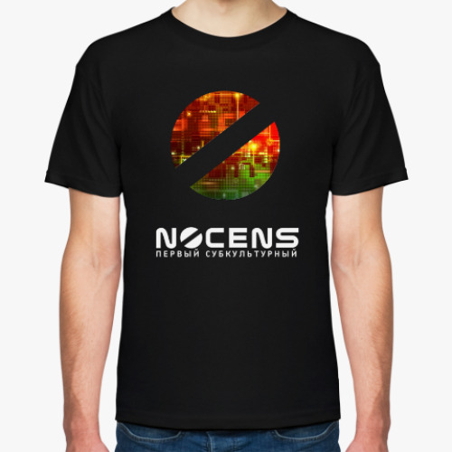 Футболка с принтом Лого NoCENS
