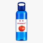 Прозрачная спортивная бутылка