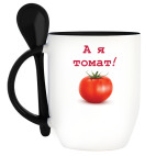 Кружка с ложкой