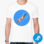 Мужская спортивная футболка