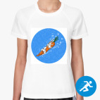 Женская спортивная футболка