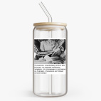 Банка с бамбуковой крышкой