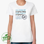 Женская футболка органик