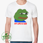 Мужская футболка органик