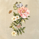 Винтажные цветочные мотивы