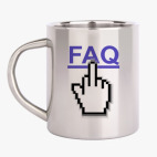 Кружка металлическая