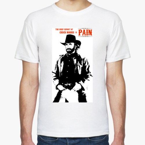 Футболка с принтом Чак Норрис