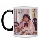 Кружка двухцветная