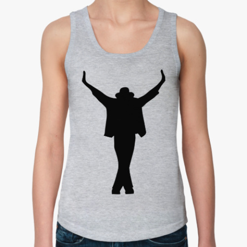 Женская майка с принтом Michael Jackson